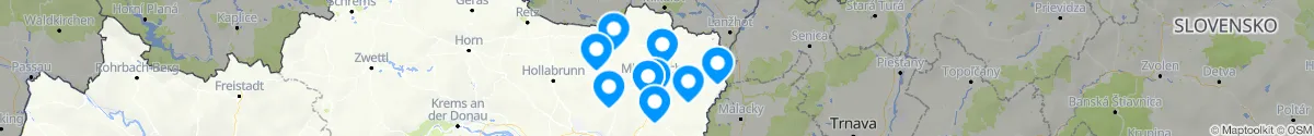 Map view for Pharmacies emergency services nearby Drasenhofen (Mistelbach, Niederösterreich)
